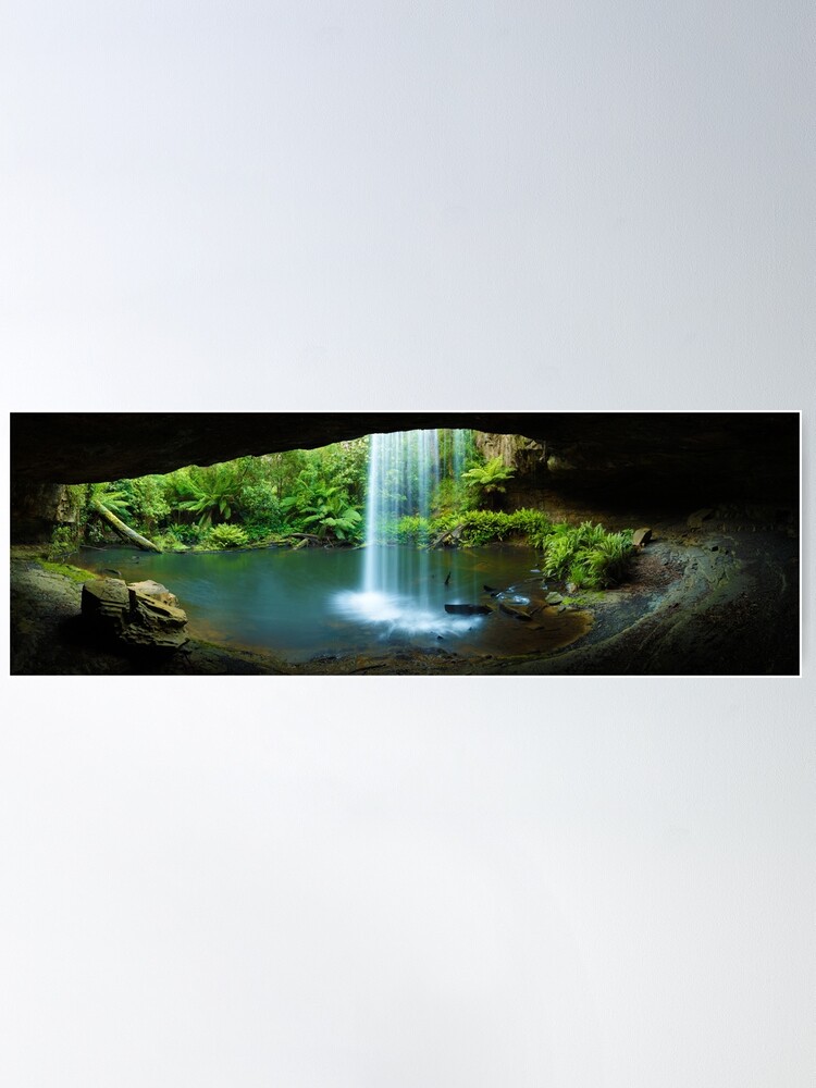 Alternate view of Kalimna Falls, Otways National Park, Australia Poster