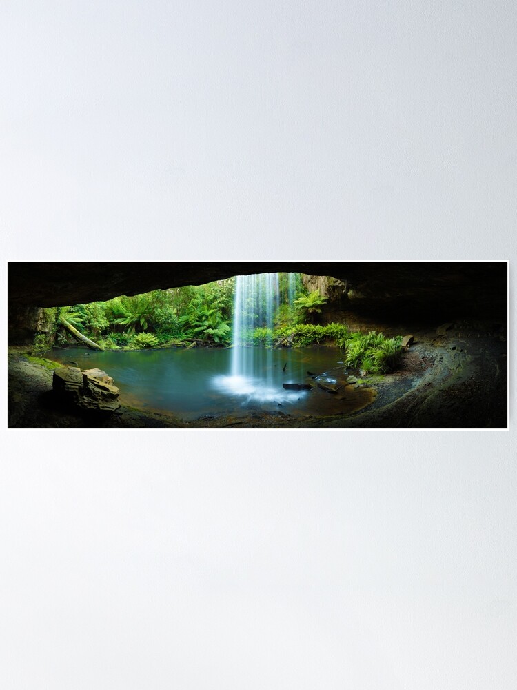 Alternate view of Kalimna Falls, Otways National Park, Australia Poster