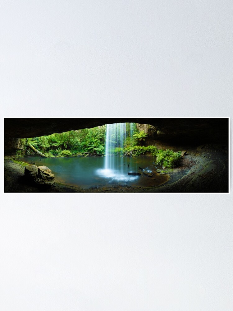 Alternate view of Kalimna Falls, Otways National Park, Australia Poster