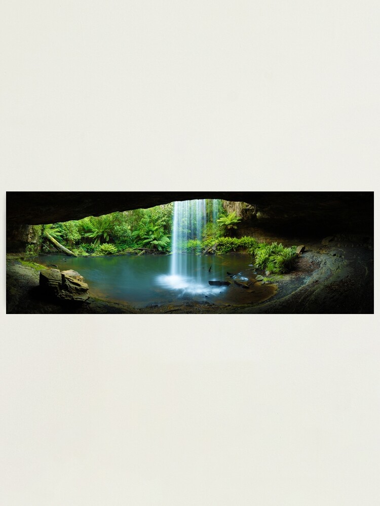 Alternate view of Kalimna Falls, Otways National Park, Australia Photographic Print