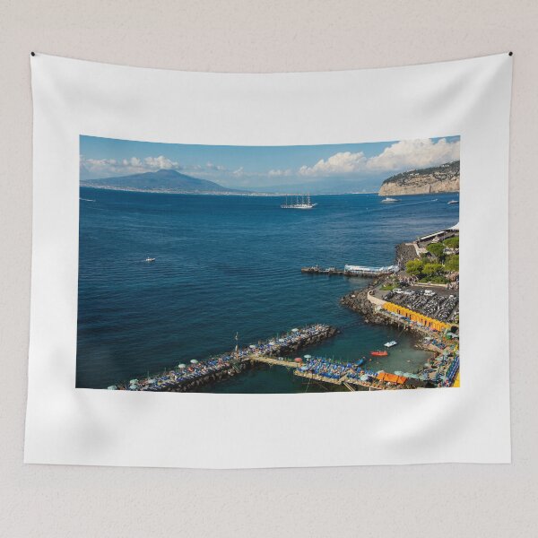 Item preview, a view of mount vesuvius in italy from sorrento designed and sold by aikendrum1967.