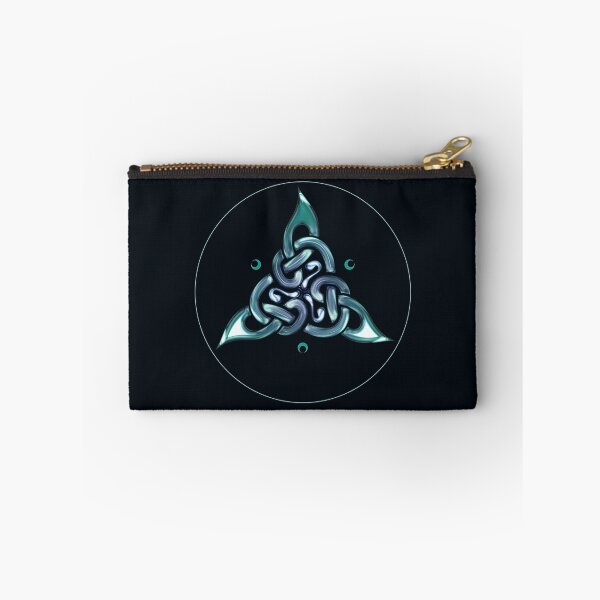 Item preview, Teal Triquetra Celtic Knot designed and sold by kernowerno.