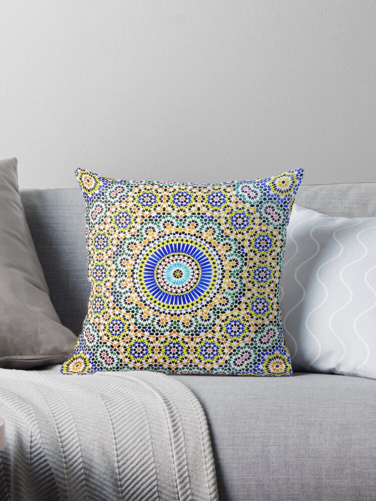 Big Starburst Throw Pillow for Sale by Paul Kelly