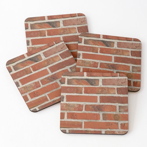 Item preview, Old Red Clinker Bricks Wall Gift designed and sold by Sandra78.