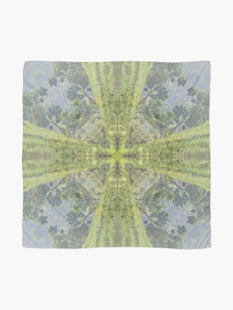Alternate view of RICE FIELD AND BARN IN NEPAL Scarf