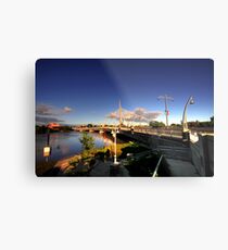 Esplanade Riel Metal Print