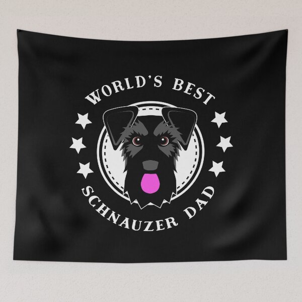 Item preview, El mejor papá del Schnauzer del mundo designed and sold by AntiqueImages.