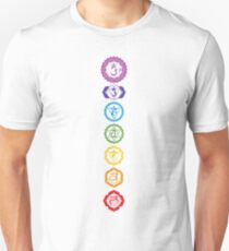Chakras - The 7 Centers of Force Unisex T-Shirt