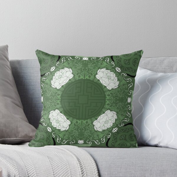 Item preview, Fanfarria de loto de jade china designed and sold by hamptonstyle.