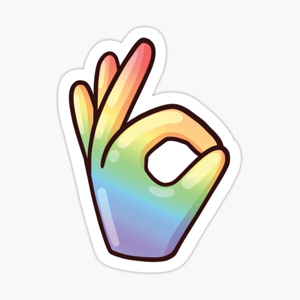Pride Hand Sticker