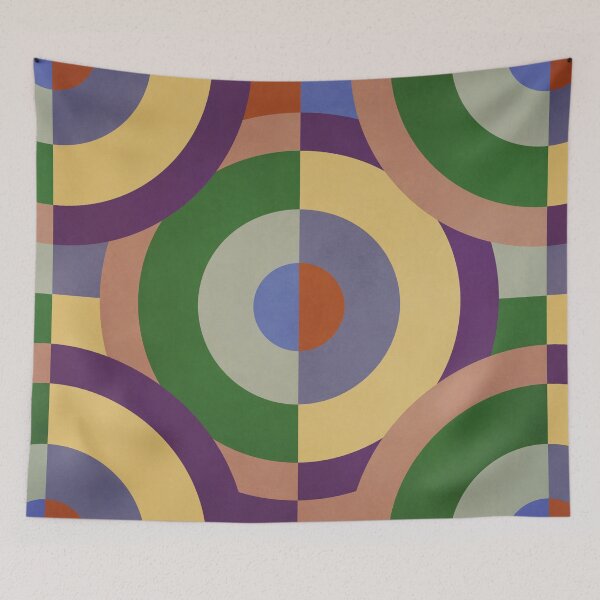 Item preview, Colour Revolution Squares ONE designed and sold by Big Fat Arts.