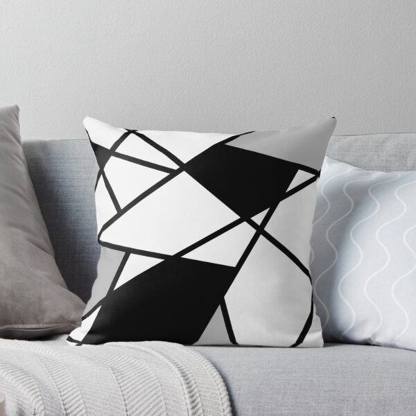 Aperçu de l'œuvre Motif géométrique moderne noir créée et vendue par MinEkkoArt.
