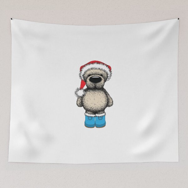 Item preview, Christmas Teddy Bear Dressed for Snow designed and sold by Running-Duck.