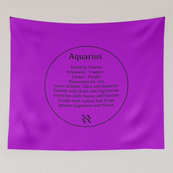 Item preview, Aquarius the Water Bearer - Zodiac Sign Compatibility  designed and sold by Starzology.