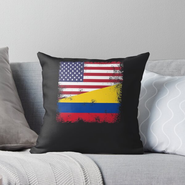 Item preview, Half Colombian Flag Design | Vintage Colomobia USA Gift designed and sold by melsens.