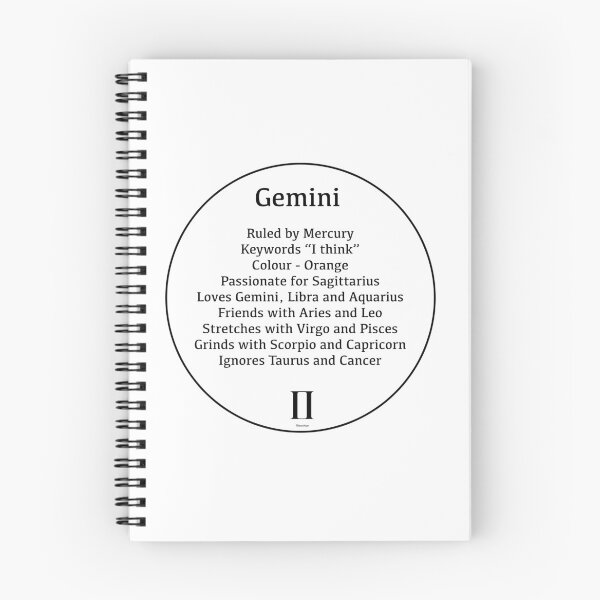Item preview, Gemini the Twins - Zodiac Sign Compatibility  designed and sold by Starzology.