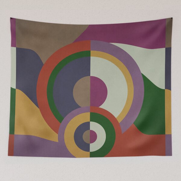 Item preview, Colour Revolution Squares FOUR designed and sold by Big Fat Arts.