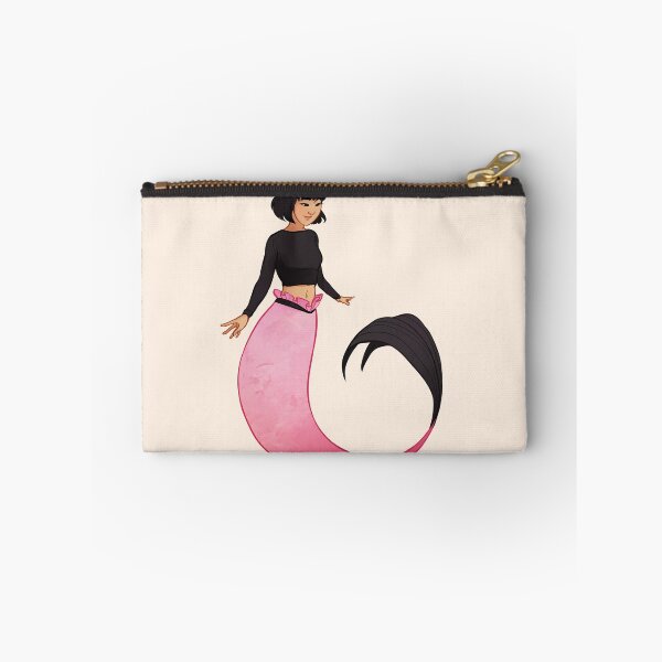 Item preview, Black and Pink Mermaid designed and sold by taratjah.