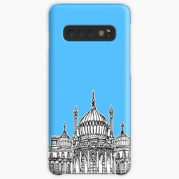 Brighton Royal Pavilion Facade Drawing ( Pale blue version ) Samsung Galaxy Snap Case