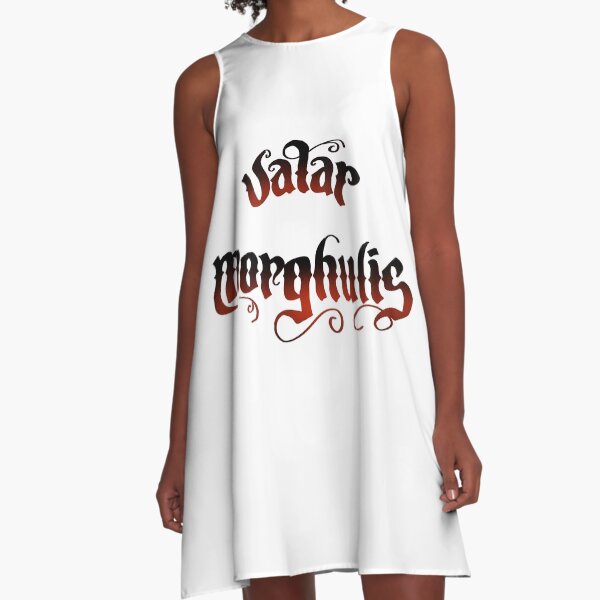 Valar Morghulis A-Linien Kleid