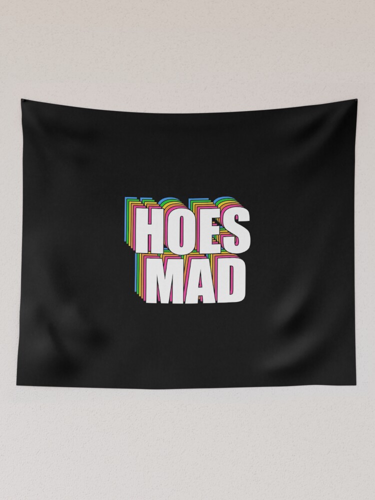 "Hoes Mad Meme" Tapestry for Sale by Barnyardy Redbubble