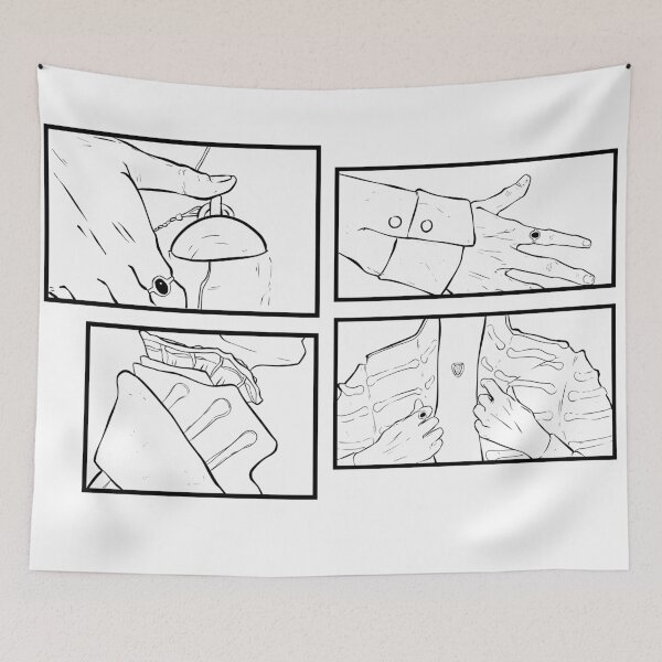Item preview, Gentleman jack opening sequence comic section designed and sold by Laura Helsby.