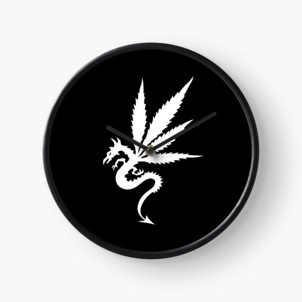 Marijuana Dragon Classic Version - Black Clock