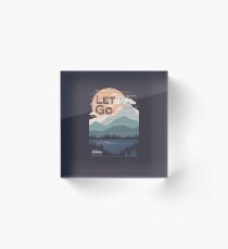 let's go camping Acrylic Block