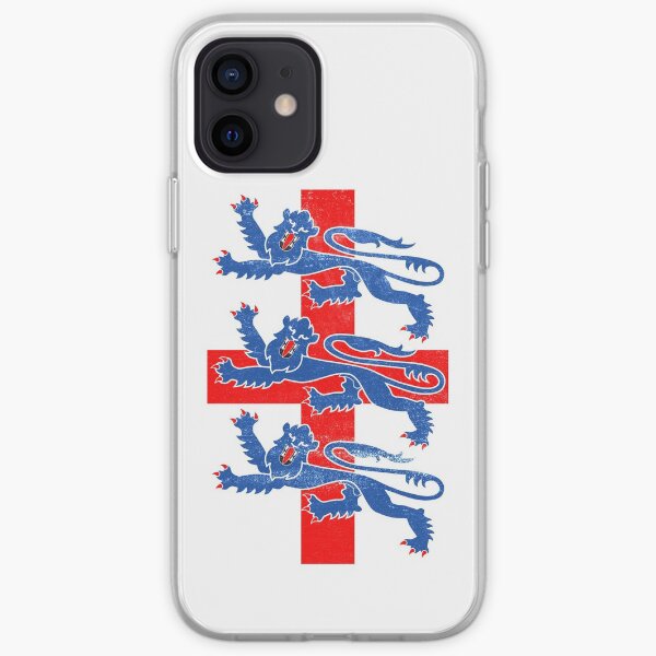England flag three lions iPhone Soft Case