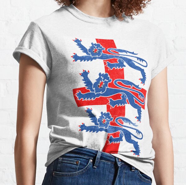 england three lions tshirt