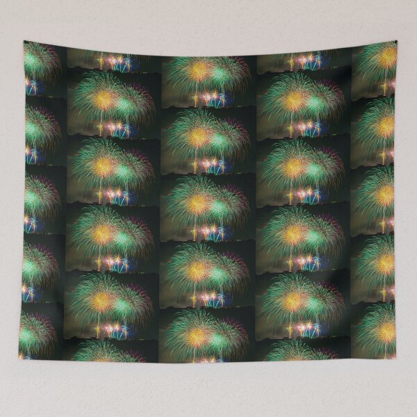 Item preview, Fireworks t-shirt designed and sold by Ibrahima SAKO.