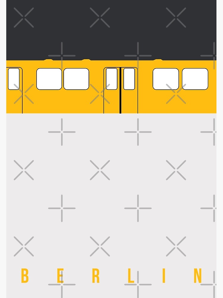 U-Bahn Berlin - Berlin Metro by knappidesign