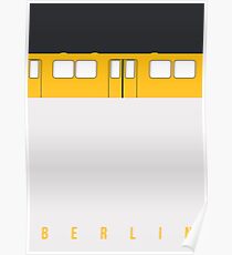 U-Bahn Berlin - Berlin Metro Poster