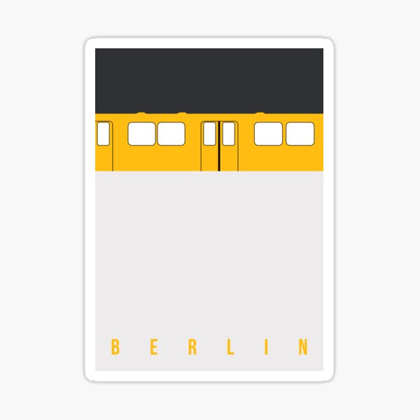Artikel-Vorschau von U-Bahn Berlin - Berliner U-Bahn, designt und verkauft von knappidesign.