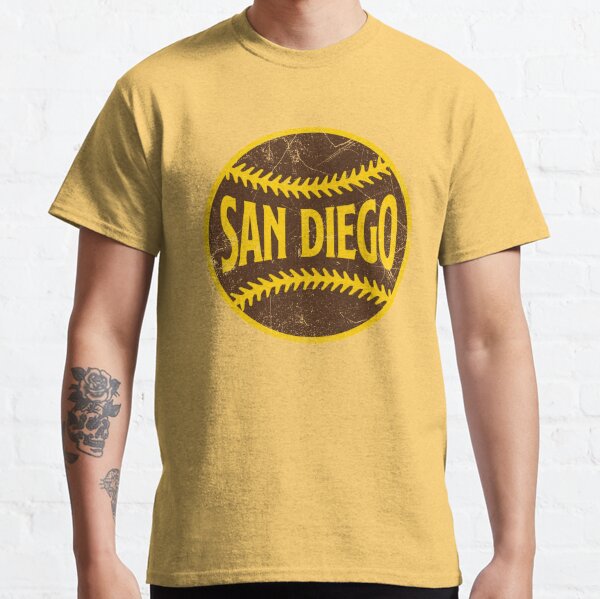 San Diego Padres Tony Gwynn Throwback Navy T Shirt Jersey