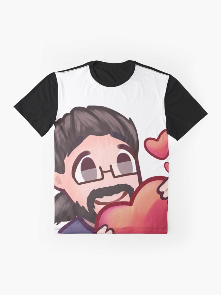 Alternate view of Ludarx | Love | Threads and mugs Graphic T-Shirt