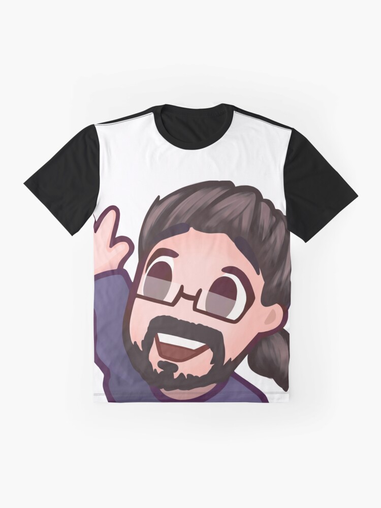Alternate view of Ludarx | Hi | Threads and mugs Graphic T-Shirt