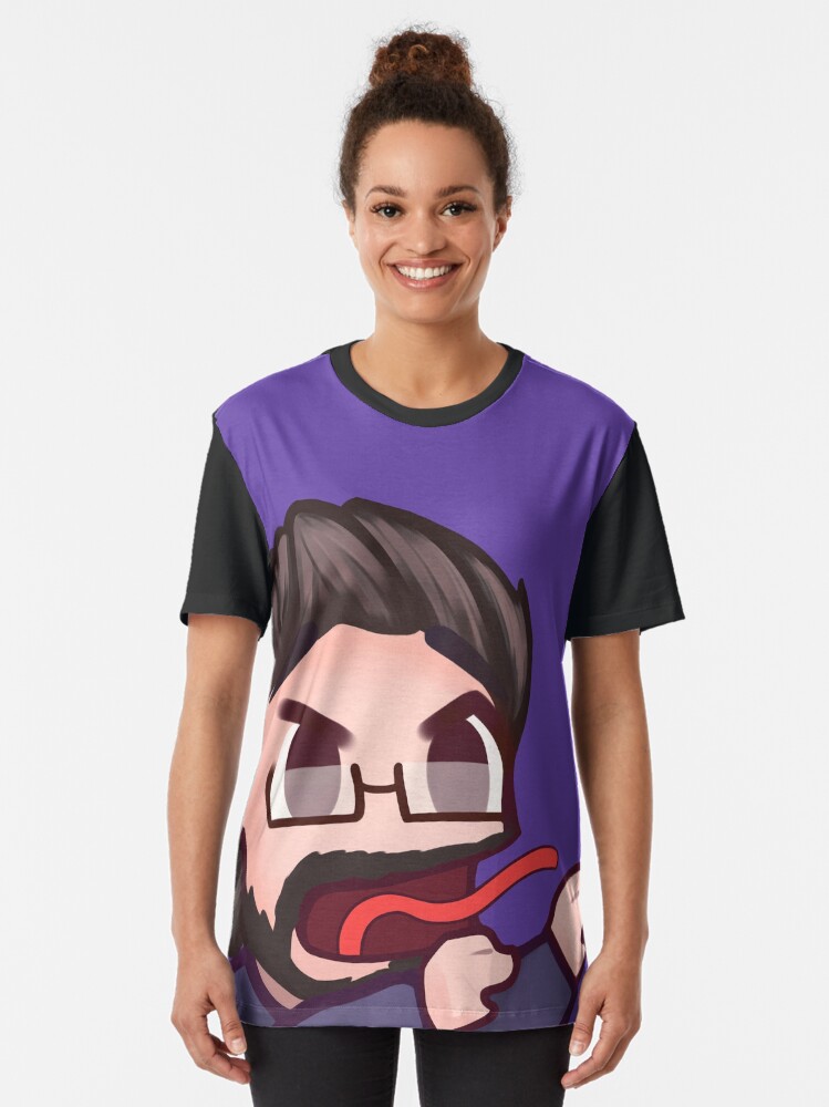 Alternate view of Ludarx | Ree | Threads and mugs Graphic T-Shirt