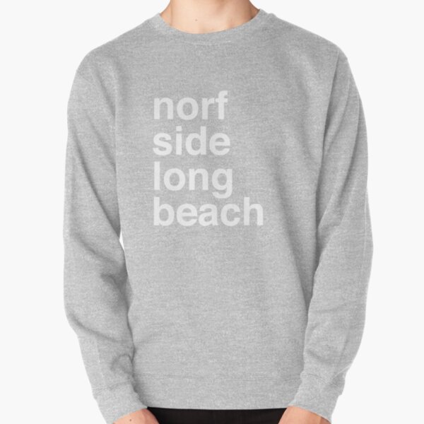 Norf Norf White Pullover Sweatshirt