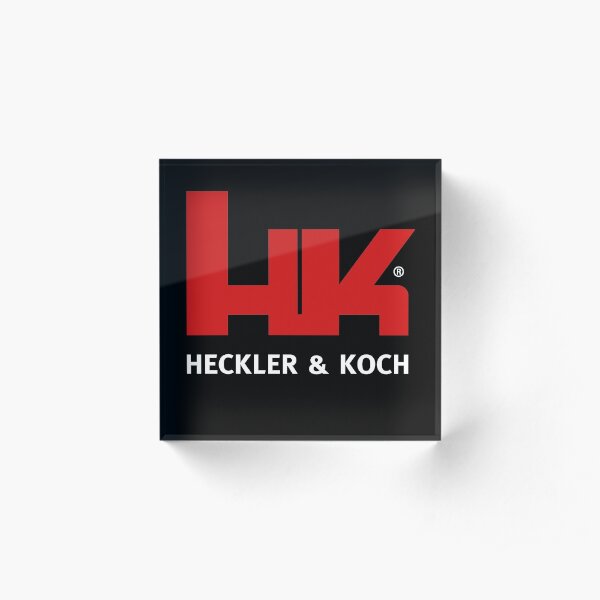 Heckler Koch Gun Tee Acrylic Block
