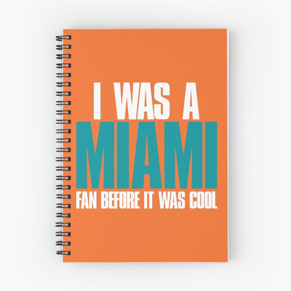Item preview, I was a Miami Fan before it was cool Sports Fan designed and sold by elhefe.