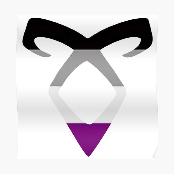 Poster: Angelic Rune | Redbubble