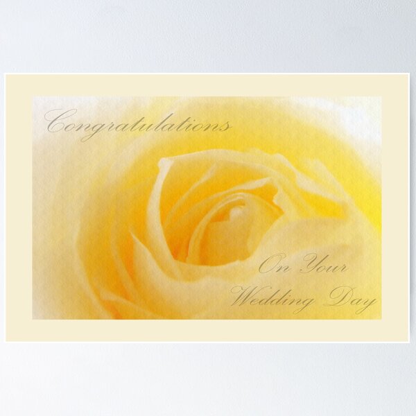 Wedding Card Poster