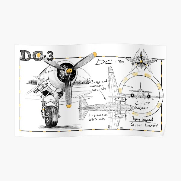 DC-3 Poster