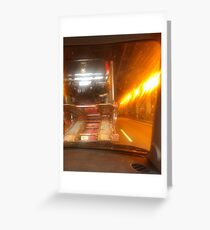 Tunnel 3 Greeting Card