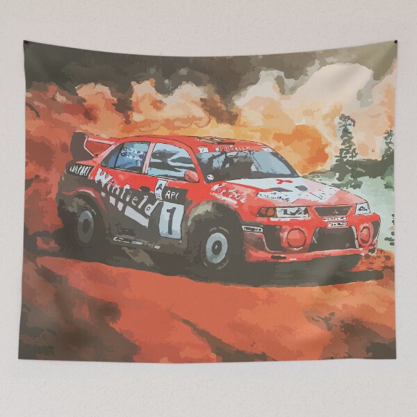 Item preview, Rally EVO 5 Painting designed and sold by ILLUSTRIOUSEUROS.