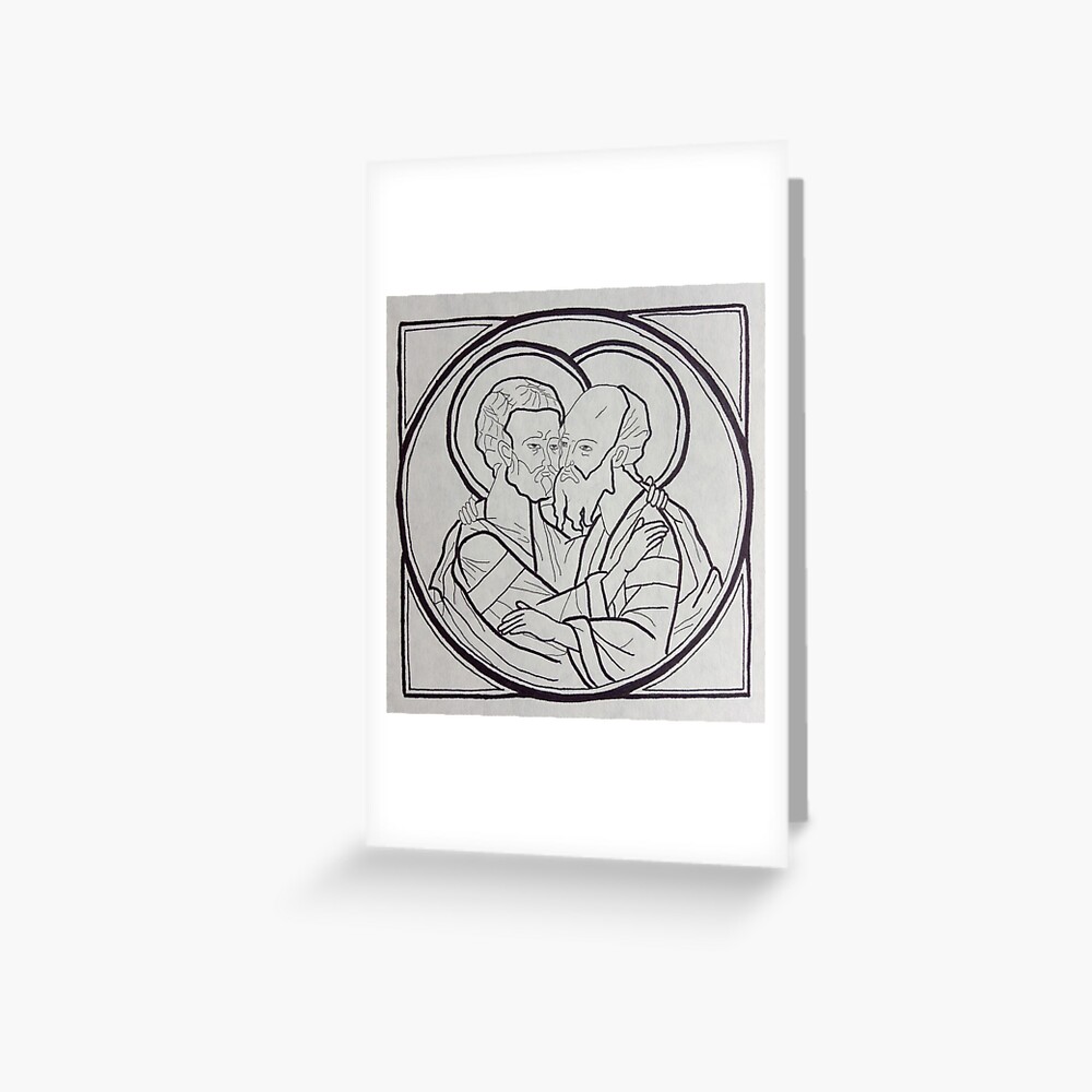 Item preview, Greeting Card designed and sold by Sparks4Orthodox.