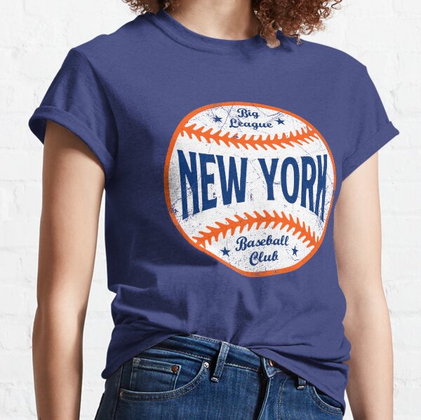 New York Mets Shirt Men Large Adult Orange MLB Baseball NYM USA Vintage