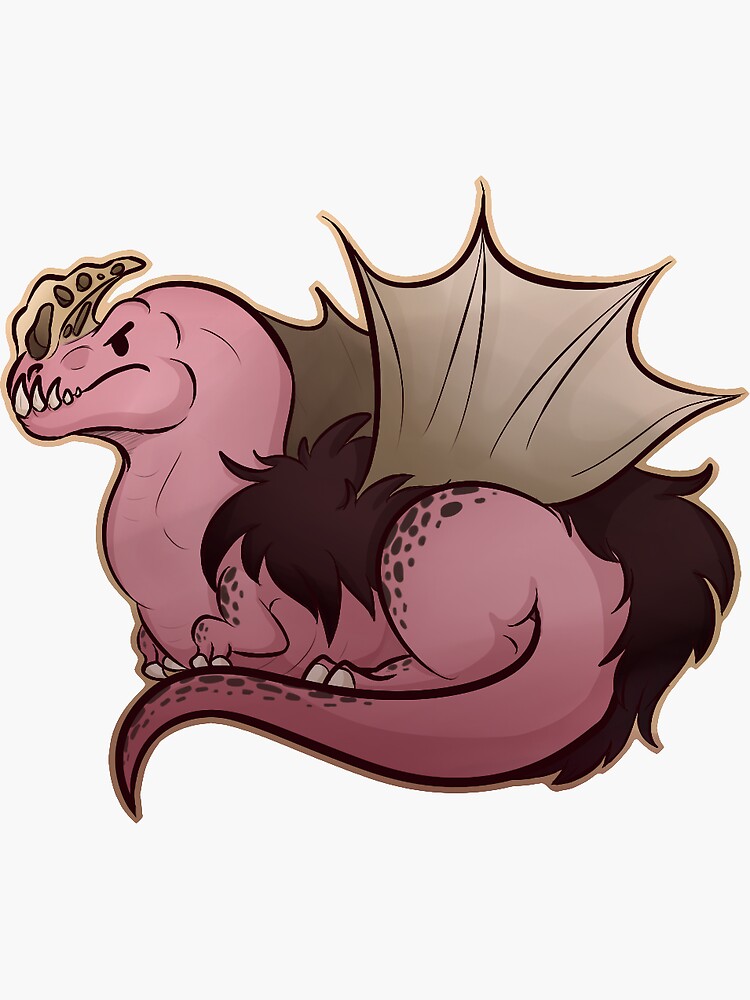 Thumbnail 3 of 3, Sticker, Anjanath designed and sold by Hydria.
