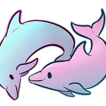 Artwork thumbnail, Little Dolphins by Hydria